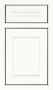 Prescott 5 Piece Maple Beaded Inset Cabinet Door in White